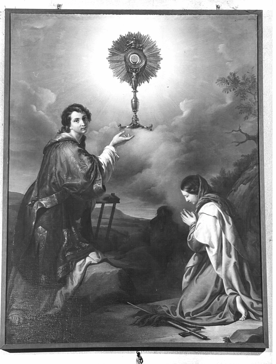 San Lorenzo e Sant'Eugenia in adorazione dell'Eucarestia - Lodi